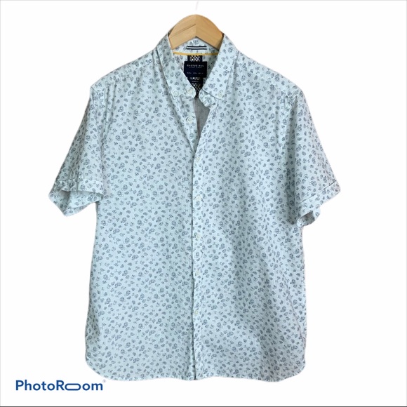 Cactus Other - Cactus Man succulents flowers slim fit shirt SZ L
